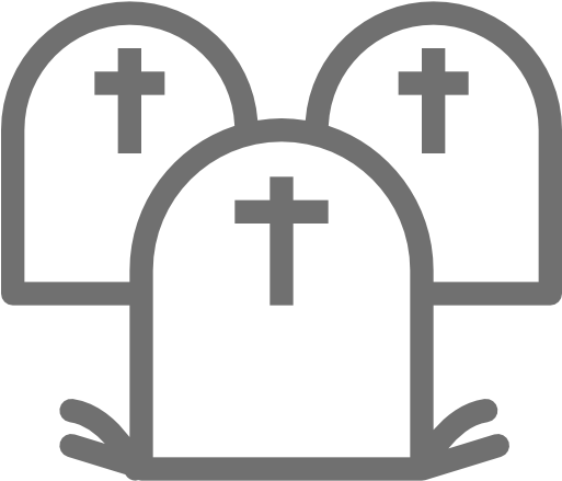 Wedding, Funeral & Christening Officiant Services - Cementerio Icono Png (512x512)
