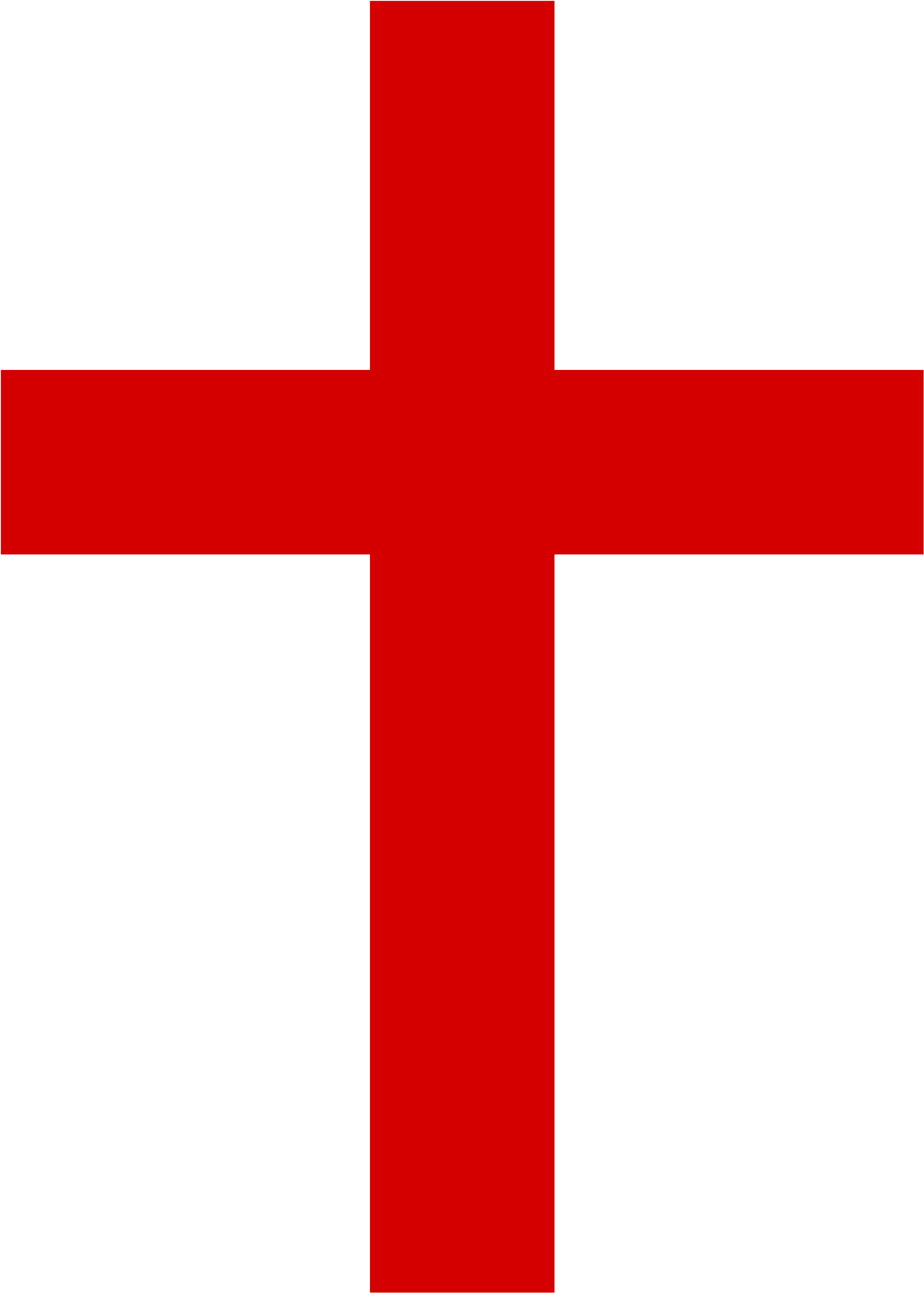 Free Cross Clipart - Red Christian Cross Png (2000x2792)