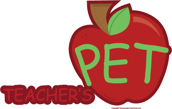 Pets Clipart Teacher - Teachers Pet Clipart (581x370)