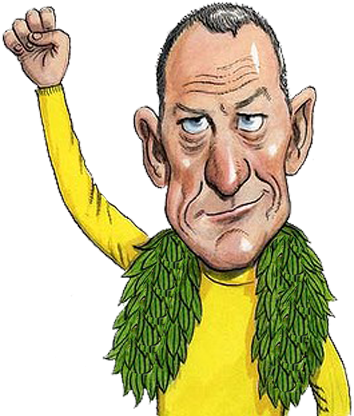 Free To Use Public Domain Famous People Clip Art Clipart - Lance Armstrong Transparent Background (500x500)