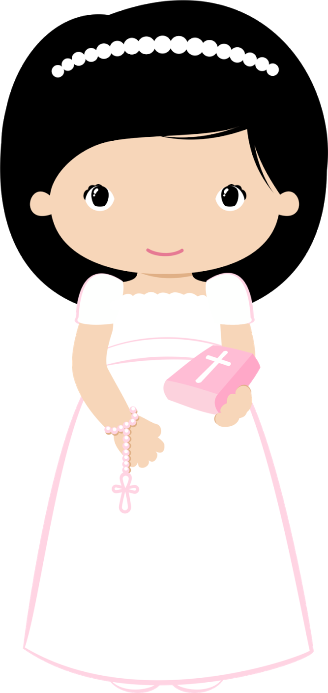 Nachos, Ali, Bees, Clip Art, First Holy Communion, - Muñecas De Primera Comunion (667x1408)