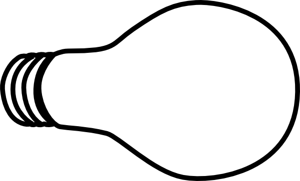 Light Bulb Clip Art - Light Bulb Clip Art (600x363)