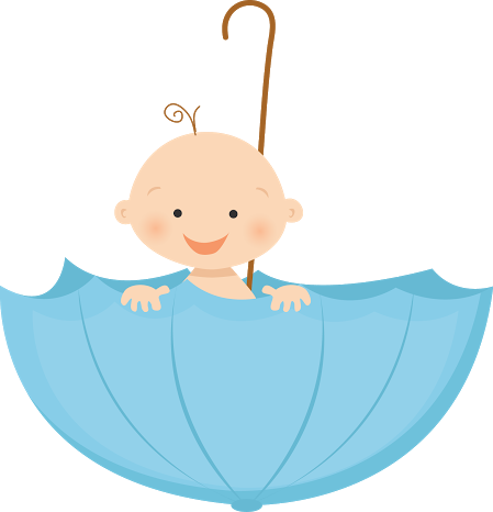 Bebe Caricatura Baby Shower - Baby Shower Boy Png (449x466)