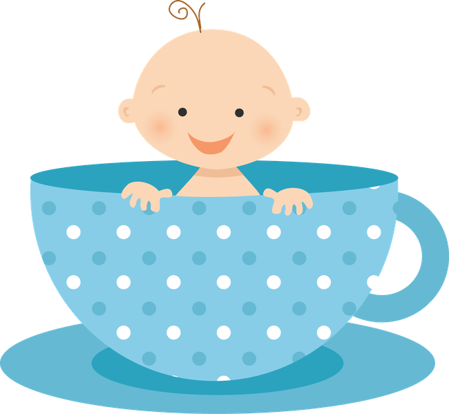 Grávida E Bebê - Baby Shower Boy Png (650x599)