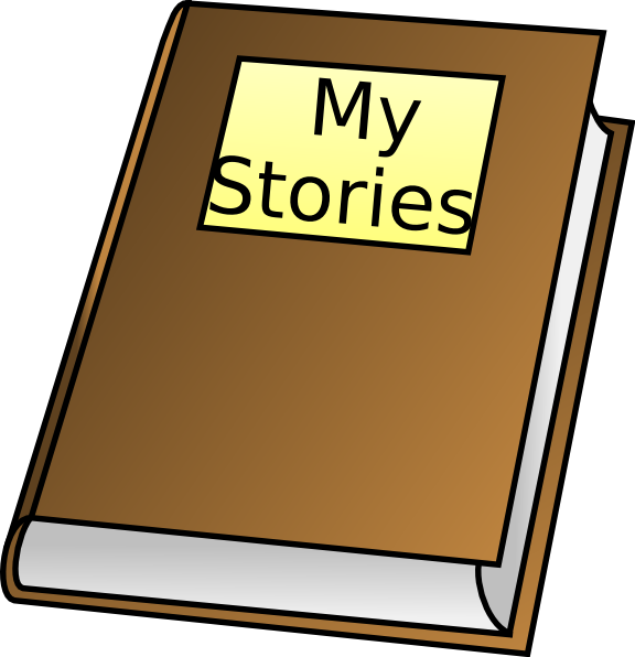 My Stories Clip Art - Stories Clipart (576x596)