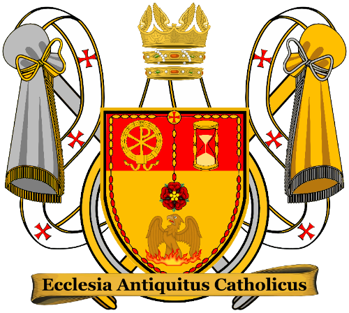 Official Heraldic Seal Of The Ancient Catholic Church, - Catholicism (500x448)