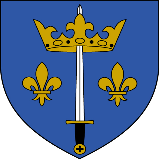 Joan Of Arc Catholic Church - Jeanne D Arc Coat Of Arms (529x529)