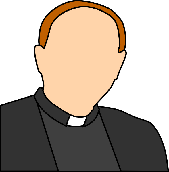 Priest Clip Art - Priest Clip Art (588x598)