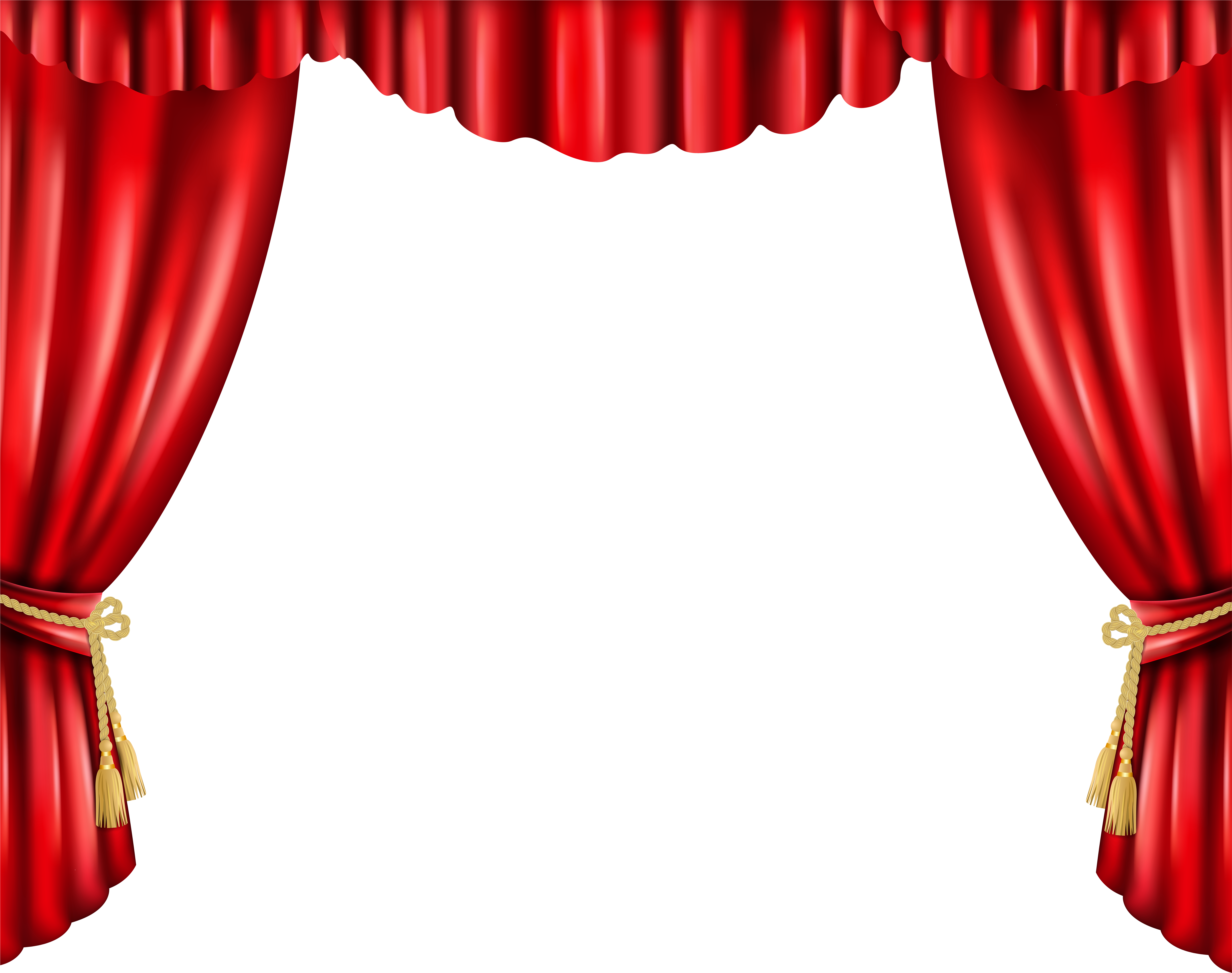 Curtain Png Transparent Clip Art Image - Curtain Png Transparent (8000x6562)
