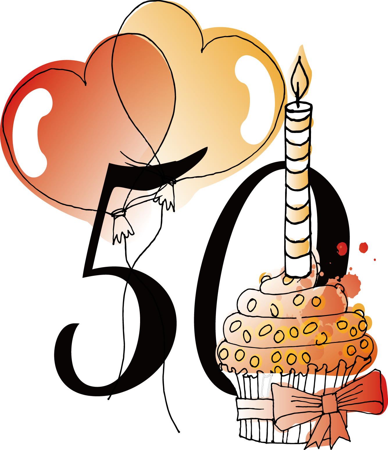 Birthday Vecteur Clip Art - Birthday Vecteur Clip Art (1335x1550)