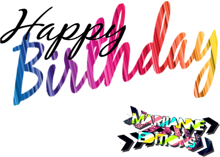 Happy Birthday Text - Happy Birthday Text Art Png (800x600)