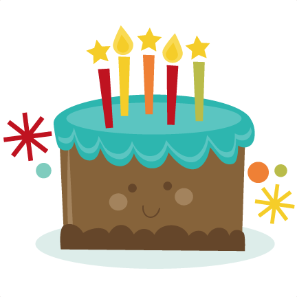 Number 11 Birthday Clipart Svg - Cute Birthday Cake Clipart (432x432)