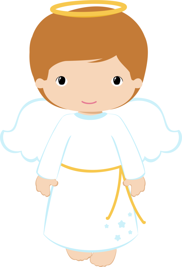 Luis, Angels, First Holy Communion, Diapers, Boy Doll, - Desenho De Anjo Para Batizado (736x1080)