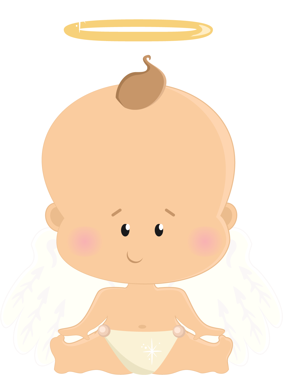 Child Angel Baptism Clip Art - Child Angel Baptism Clip Art (1500x1500)