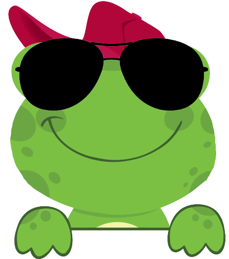 Jolly Hoppers Bounce Center - Valentine Frog Clip Art (520x550)