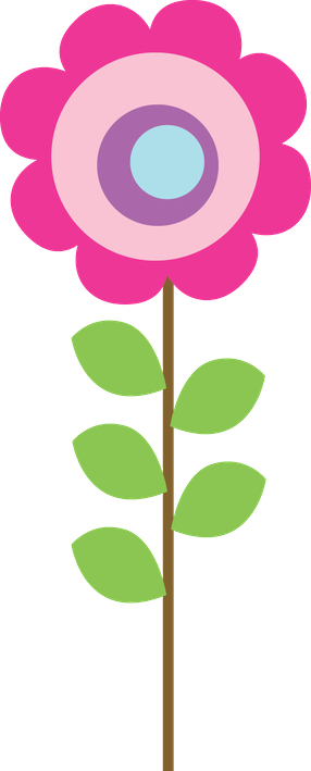 Garden Clipartspring - Pastel Flower Clipart Png (286x709)