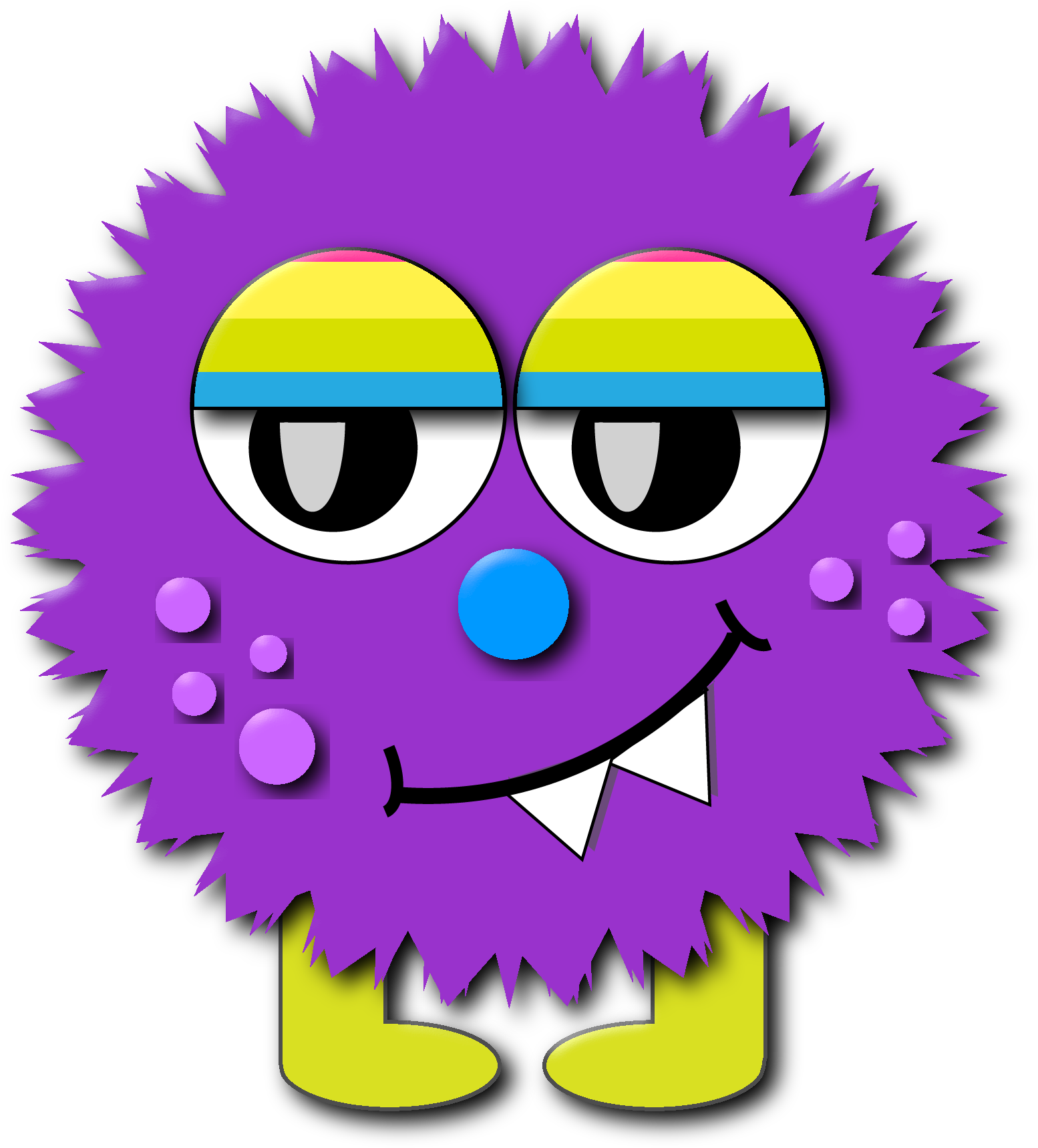 Monster Clip Art - Cute Monster Clipart (1800x1800)