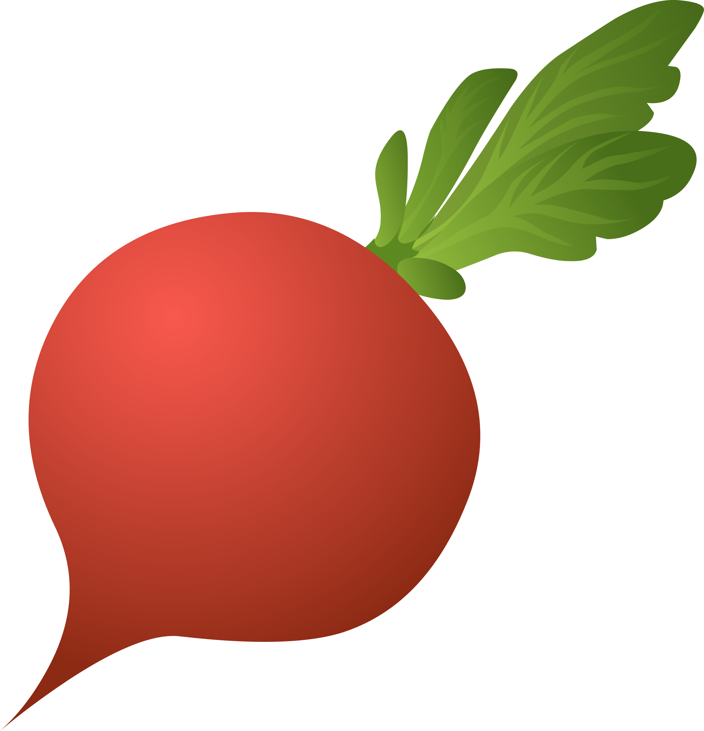 Clipart Radish (2312x2400)