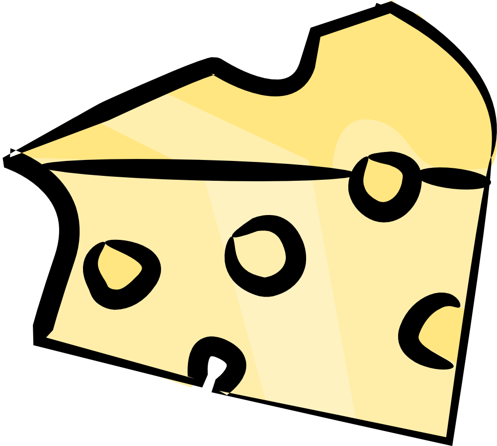 Cheese Clipart Suggestions For Cheese Download - Swiss Cheese Clip Art (1000x898)