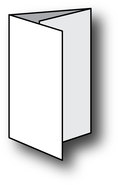 Tri-fold Brochures Free Clip Art - Tri-fold Brochures Free Clip Art (395x620)