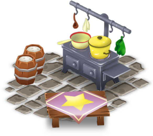 Soup Kitchen Mastered Old - Hay Day Old Soup Kitchen (583x583)