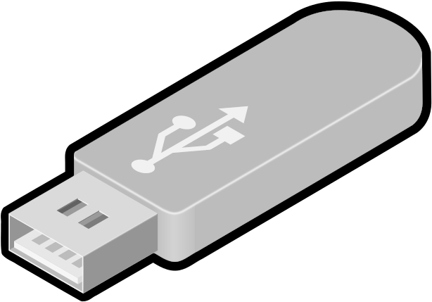 Medium Image - Usb Flash Drive Clipart (800x614)