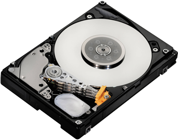 Hgst 1tb Travelstar - Hard Drive In A Computer (350x350)