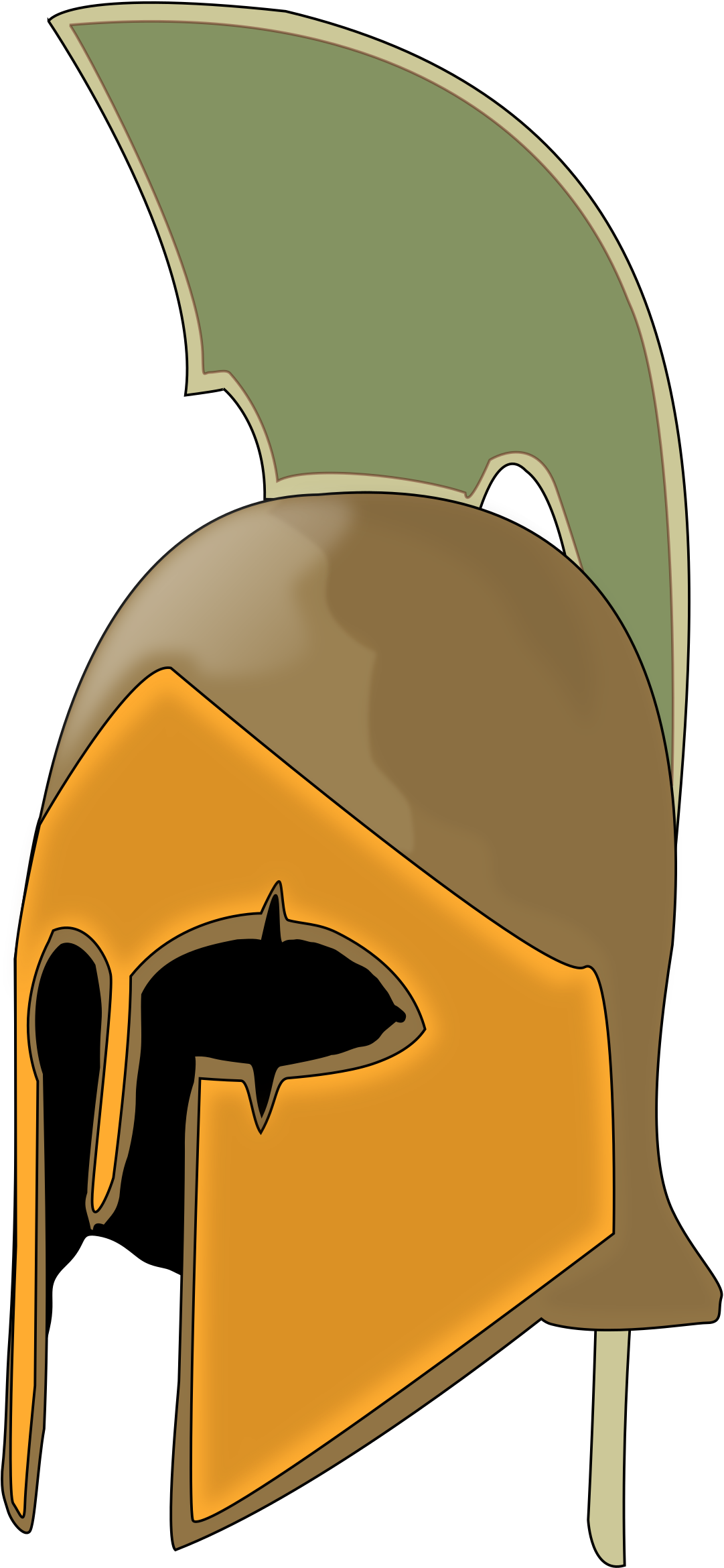 Big Image - Hades Helmet Clip Art (1143x2400)