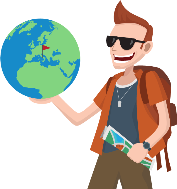 Step01 - Traveling Vector Png (738x738)