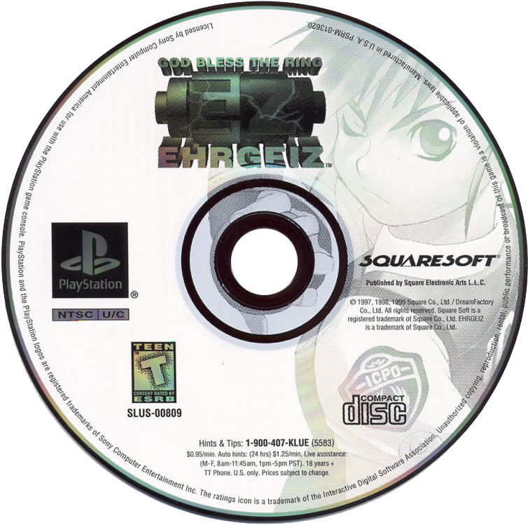 God Bless The Ring - Ehrgeiz God Bless The Ring [ps1] (800x764)