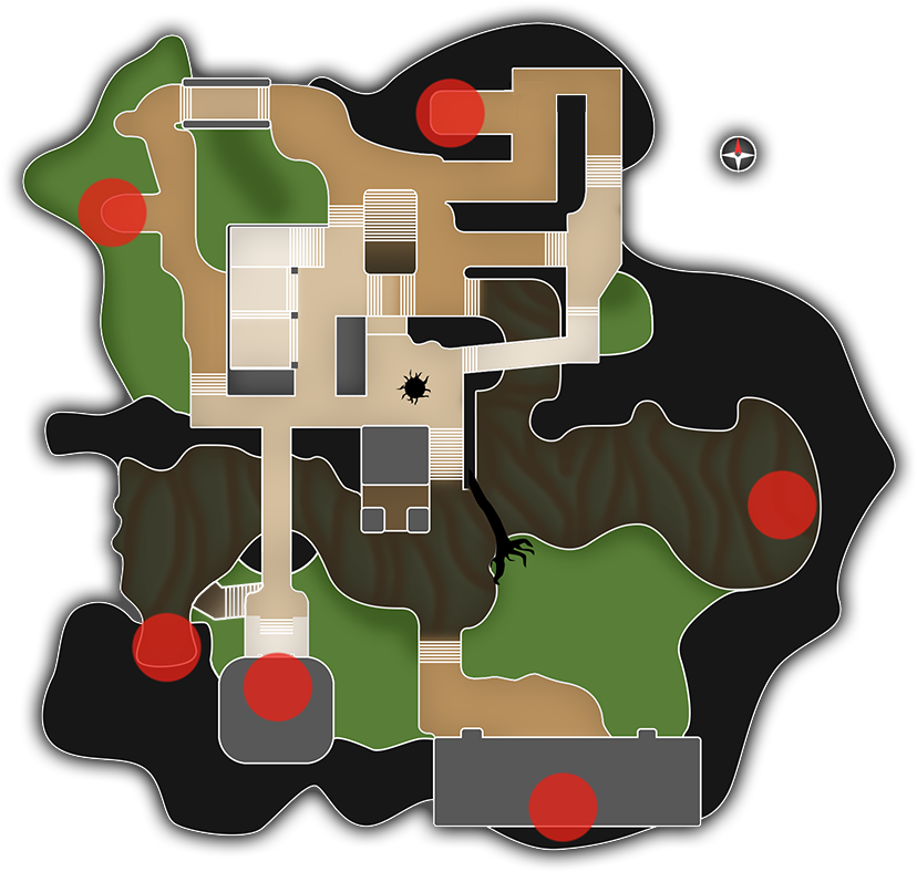 Map Details - Dungeon Defenders Akatiti Jungle Map Puzzle (852x811)