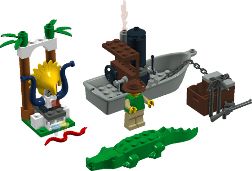 7410 - Lego Orient Expedition Jungle River (512x348)