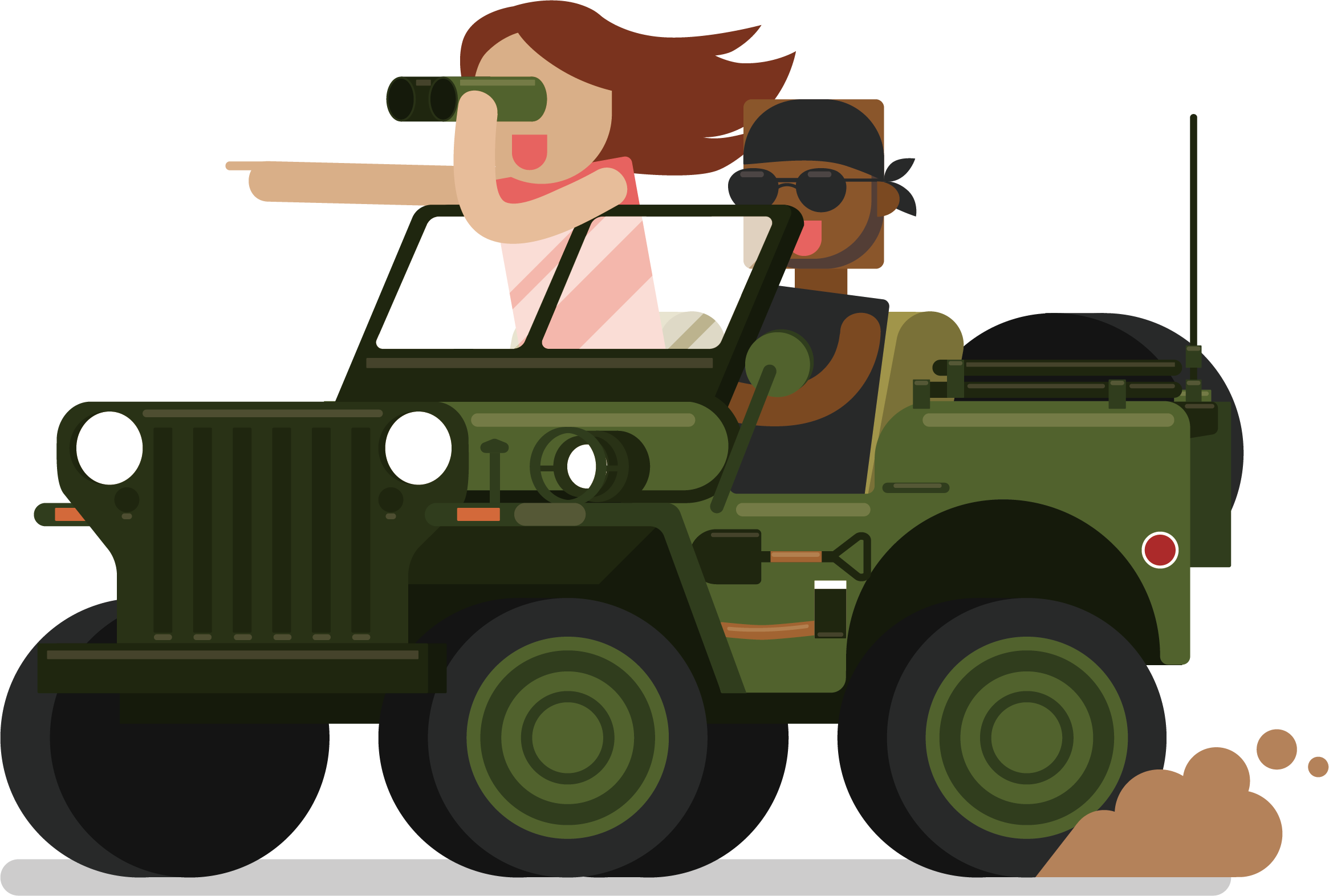 Car Jeep Illustration - Car Jeep Illustration (2331x1572)
