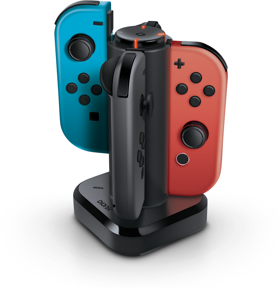 Tetra Power Charge Dock For Four Joy-con Controllers - Nintendo Switch Charging Dock (1000x1000)