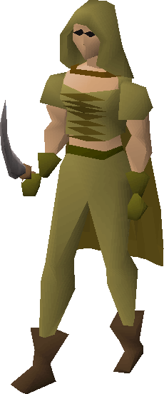 Jungle Forester - Old School Runescape (230x552)