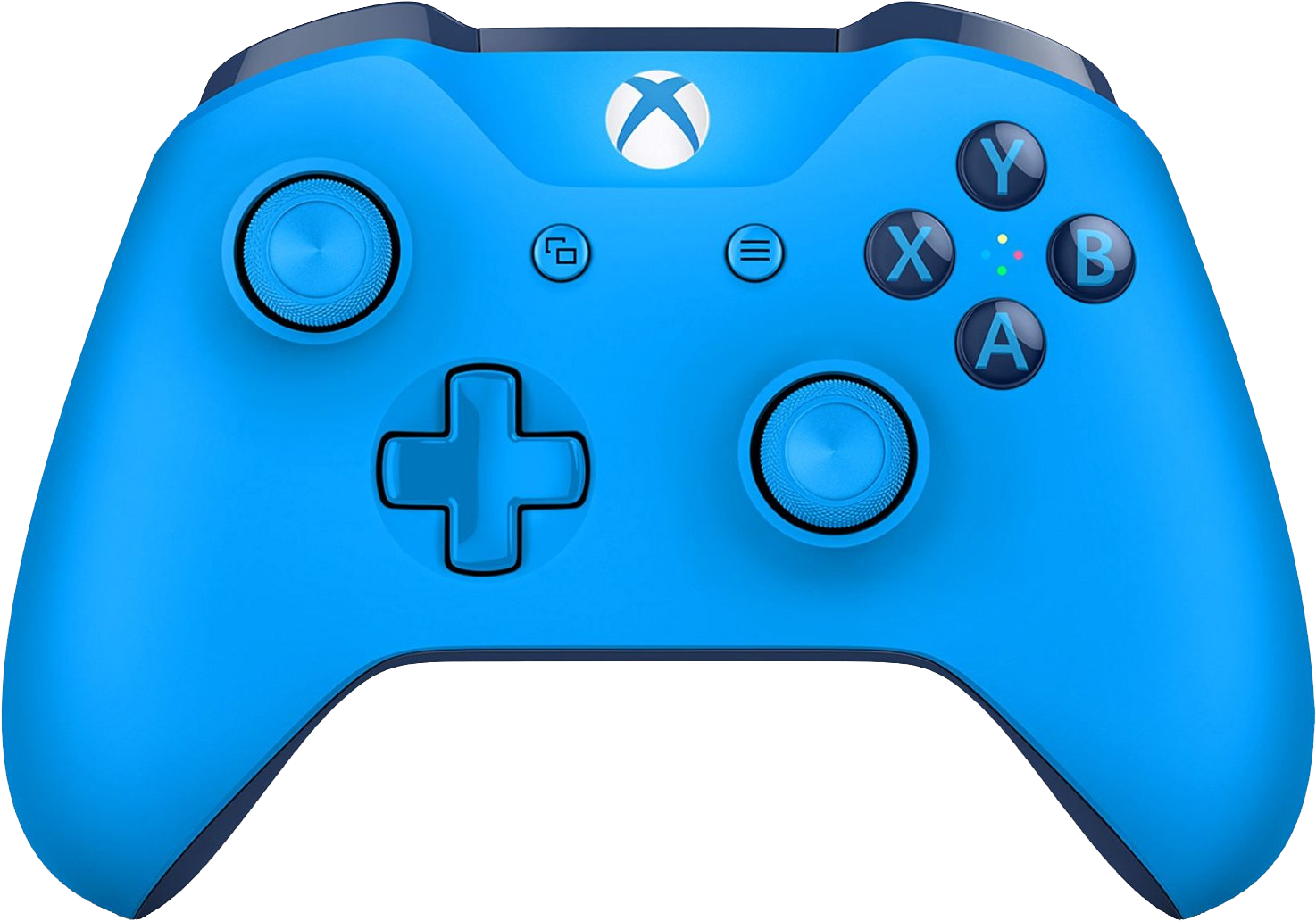 Xbox Wireless Controller (blue) (1500x1073)