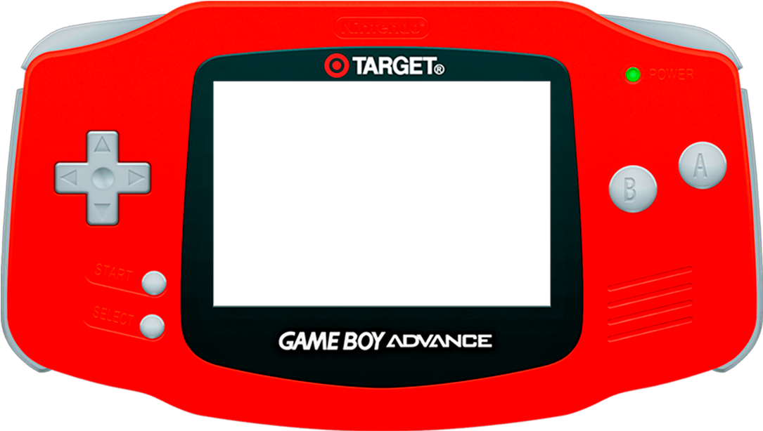 Bezel Nintendo Game Boy Advance (alternative 1) (full - Game Boy Advance Screen Cover (1920x1080)