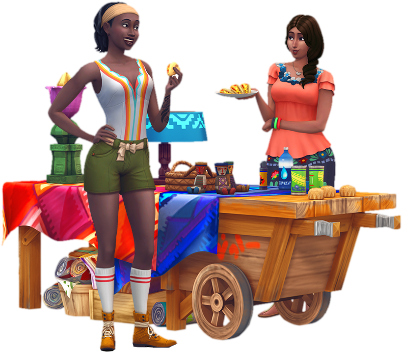 Sims 4 Logo Pack Jeu Gamepack Jungle Adventure - Sims 4 Jungle Adventure Render (1000x1000)
