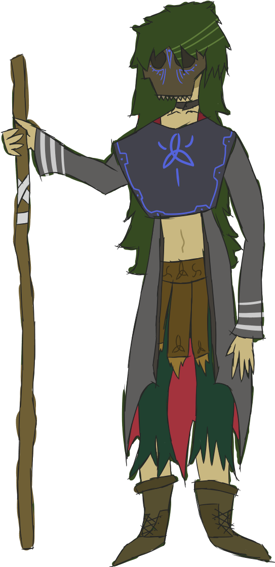 Wanderin' Through The Jungle By Paradoxnumber - Cartoon (598x1140)