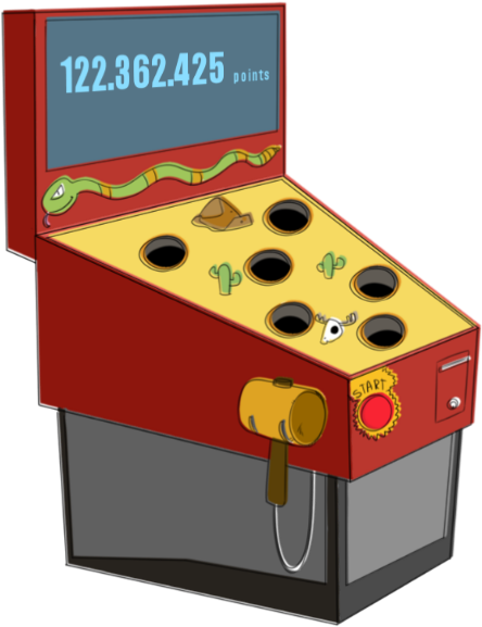 Free To Use &, Public Domain Arcade Machine Clip Art - Clip Art Arcade Game (517x633)