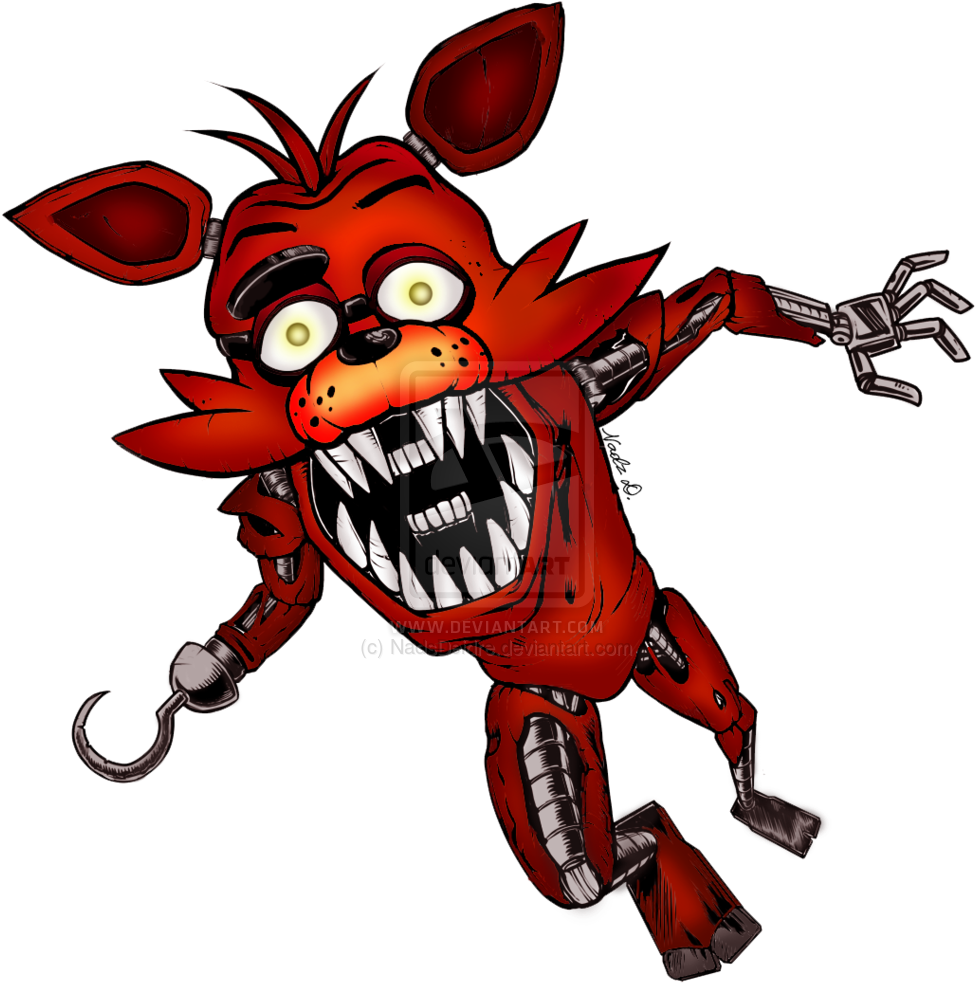 Foxy Five Nights At Freddy S By Nadsdeidre-d83xbxj - Foxy Five Nights At Freddy's (1024x1024)