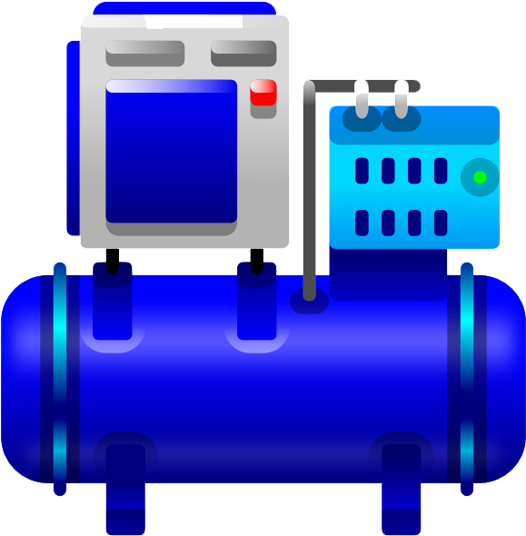 Free To Use Public Domain Miscellaneous Clip Art - Compressor Clip Art (702x720)