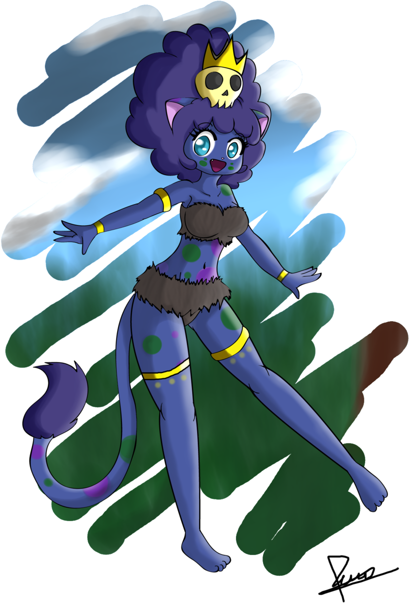 - - Jungle Princess - - By The Butcher X - Cartoon (900x1278)