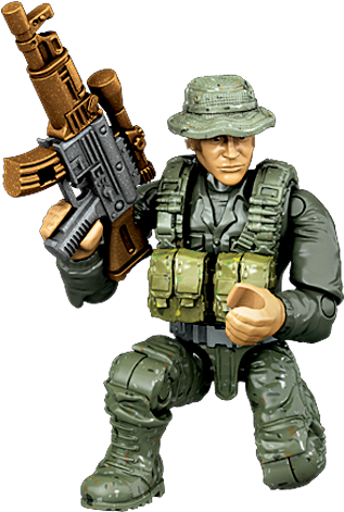 Jungle Soldier - Mega Bloks Call Of Duty - Jungle Rangers (339x500)