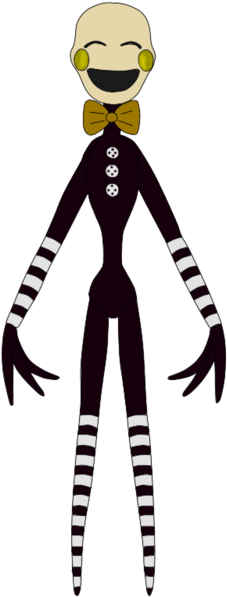 Five Nights At Freddy's By J04c0 - Puppet Fnaf Png (600x600)