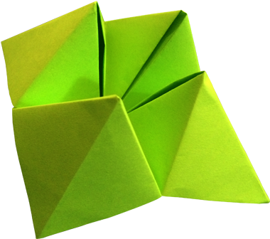 Paper Fortune Teller Png (400x348)