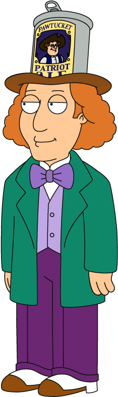 Chumbawumba Stewie 2 Fg Pawtucketpat Infinate Pee Machine - Willy Wonka On Family Guy (612x923)