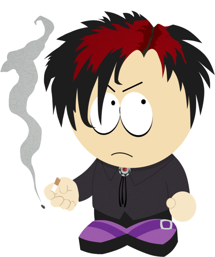 Red Goth By Koisnake On Deviantart - South Park (900x900)