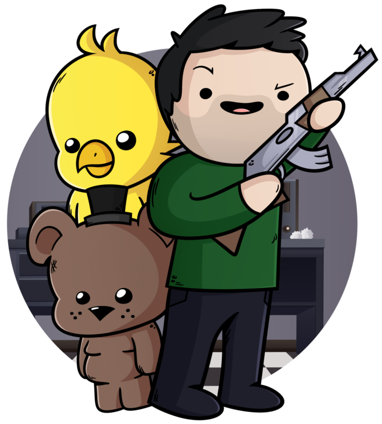 Five Nights At Freddy's - Daithi De Nogla Fan Art (852x937)