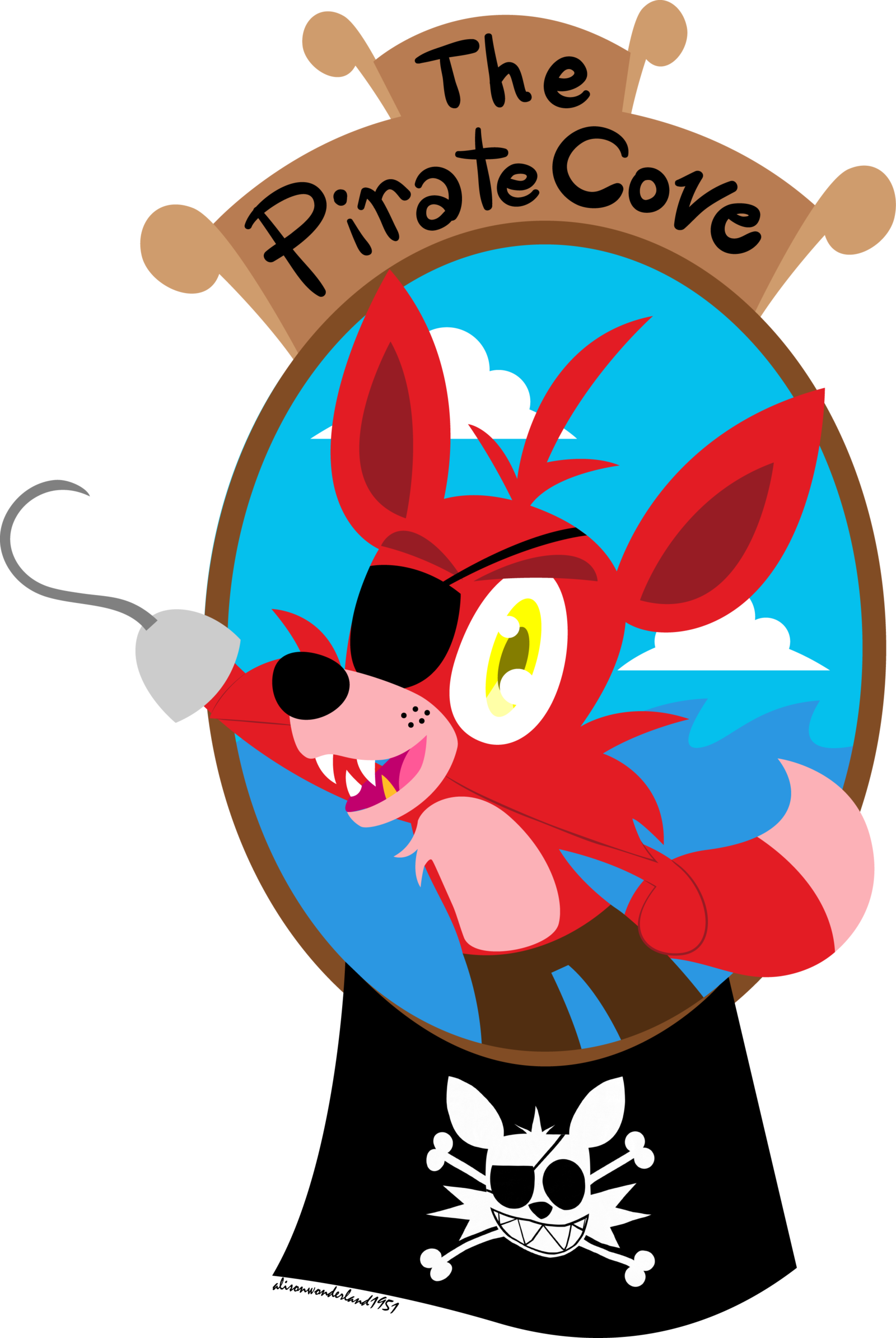 Welcome To Pirate Cove - Five Nights At Freddy's Welcome The Pirate Cove Photo (1600x2388)